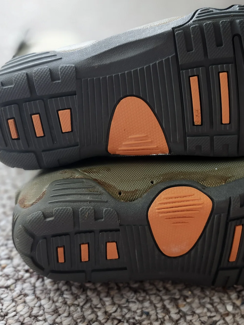 Magellan Outdoors Olive Green and Black Men’s Rain & Snow Boots